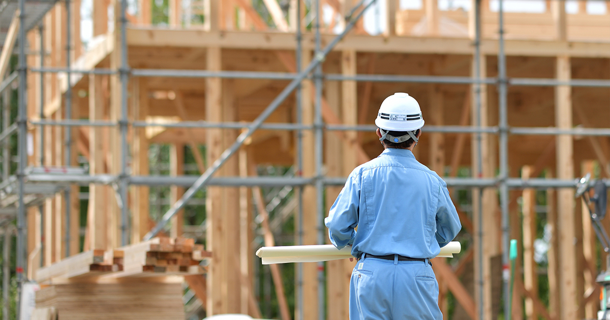 足場請負｜建設現場の作業員